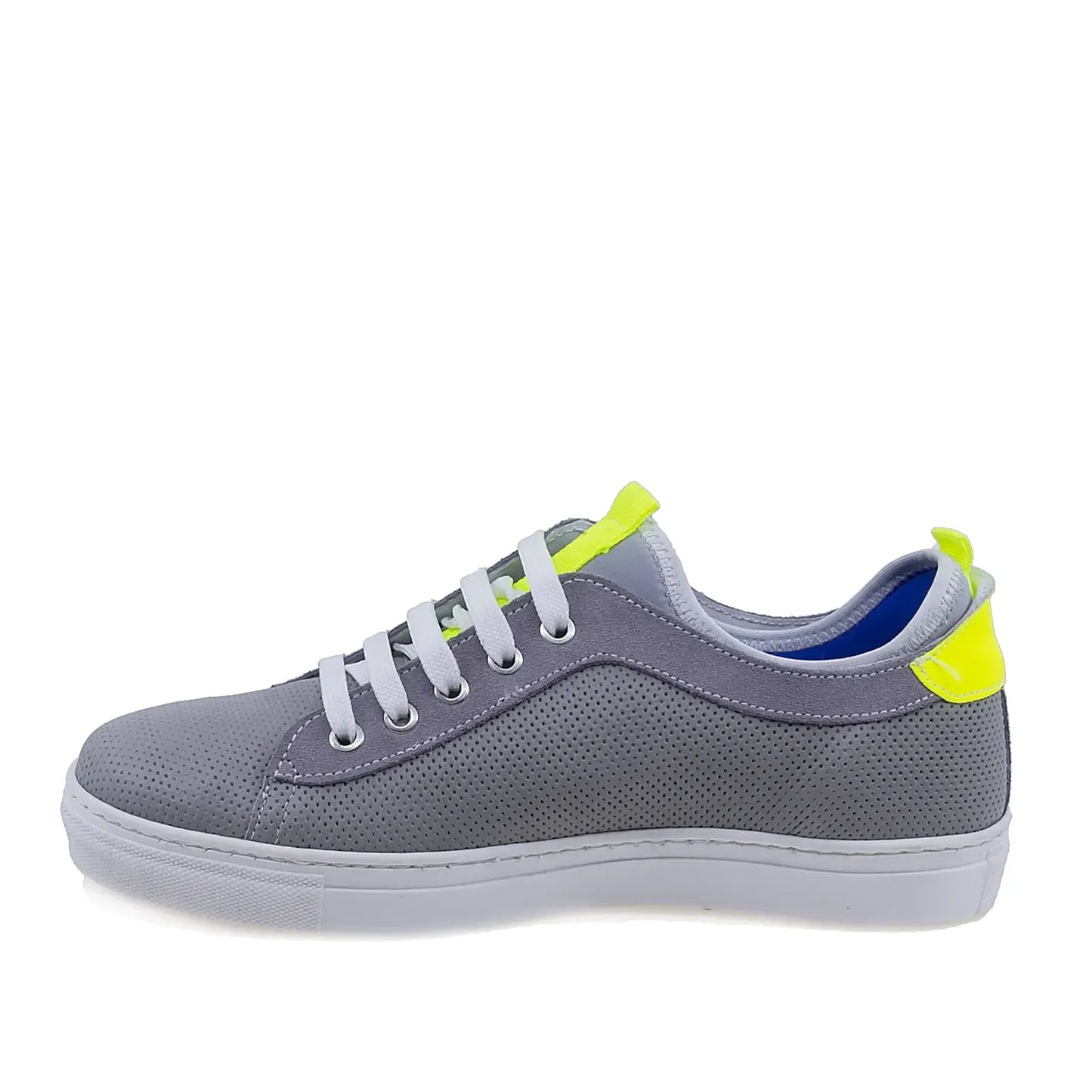 Pantofi unIsex casual piele nabuc MK6856 gri