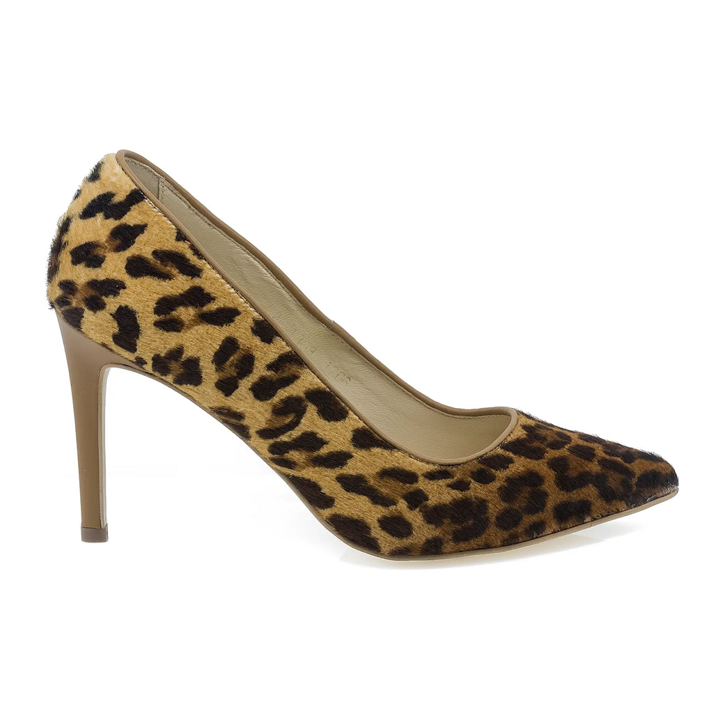 Pantofi dama Guban din piele naturala D1206 leopard