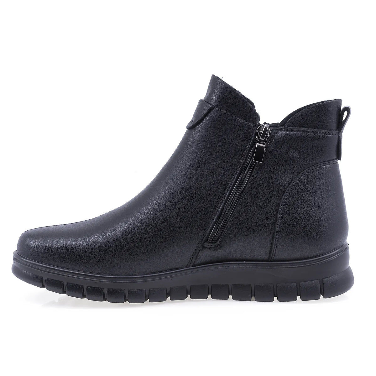 Ghete Dama Casual Anna Viotti Piele Naturala D111-MB220281 negre