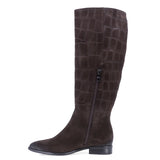 Cizme dama casual Kordel piele nabuc D3202 cioco