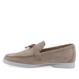 Pantofi Dama Casual Anna Viotti Piele intoarsa D102-LORO-D7 bej