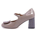 Pantofi dama din piele naturala Anna Viotti D 2764 lac vizon