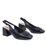 Pantofi damă eleganti piele naturala Anna Viotti  D105-6371P-A11-X16 negru