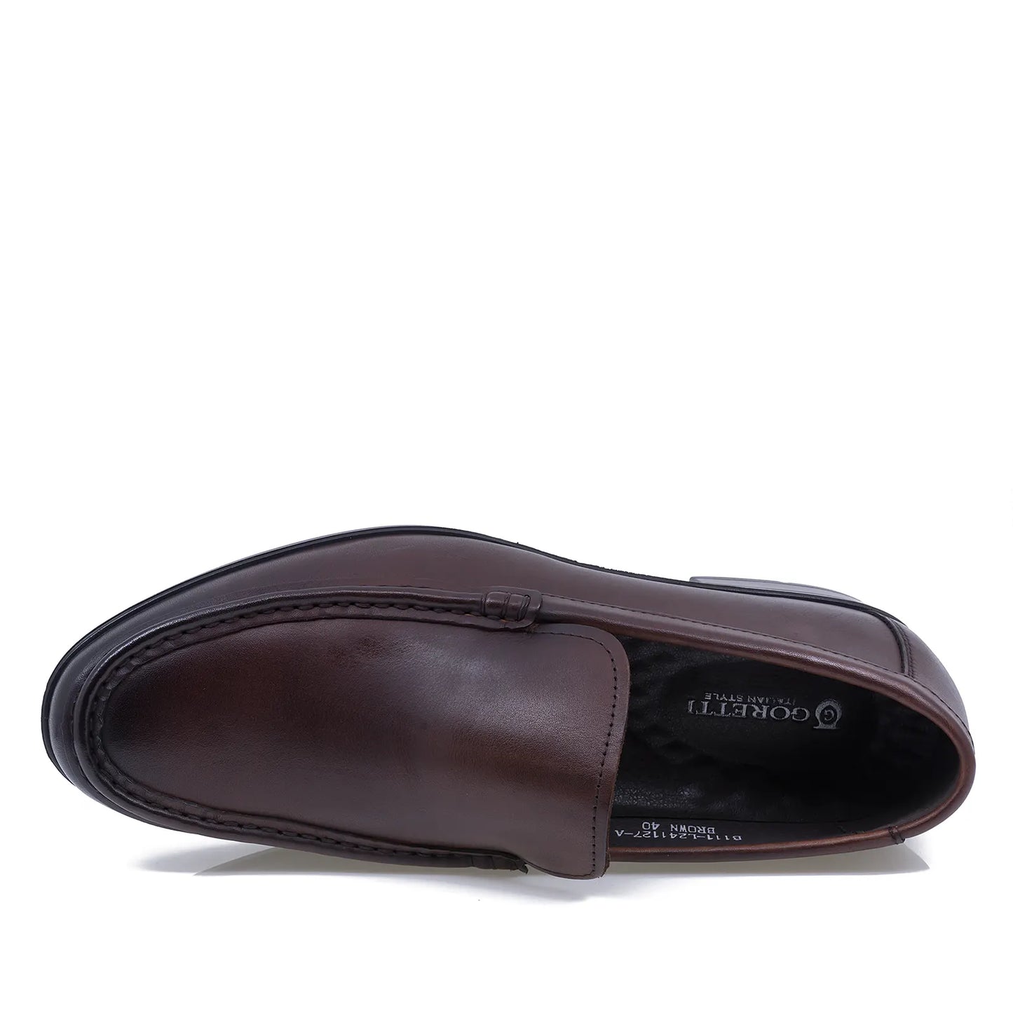 Pantofi barbati casual Goretti piele naturala B111-L241127-A maro