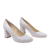 Pantofi dama eleganti Sala piele naturala 20216 bej
