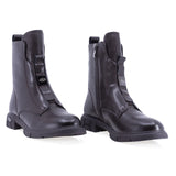 Ghete dama casual Sole piele naturala 04 maro