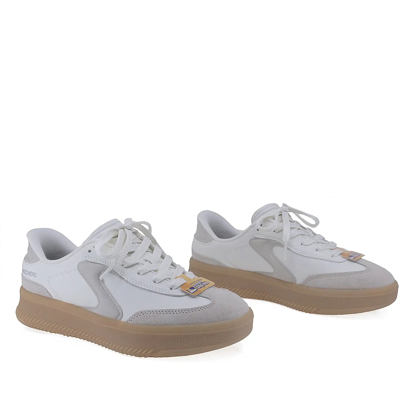 Pantofi Dama Sport SKECHERS Piele naturala D1-185460OFF alb