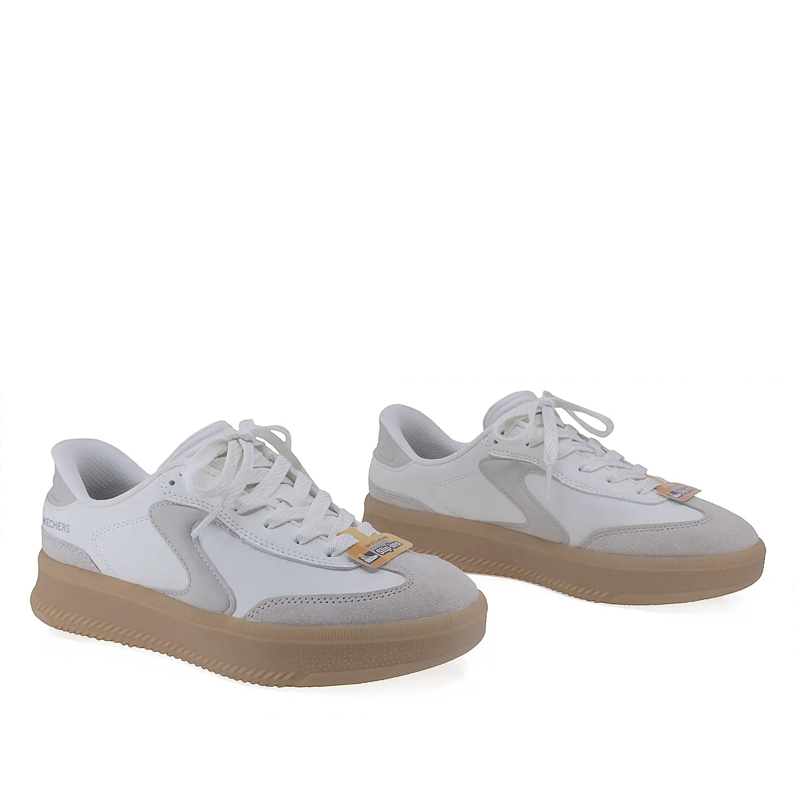 Pantofi Dama Sport SKECHERS Piele naturala D1-185460OFF alb