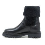 Ghete dama Anna Viotti din piele naturala D 15-1074 negru-2