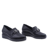 Pantofi Dama Casual Anna Viotti Piele naturala D22-S444 negru