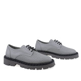 Pantofi Dama Casual Anna Viotti Piele naturala D12-482 gri