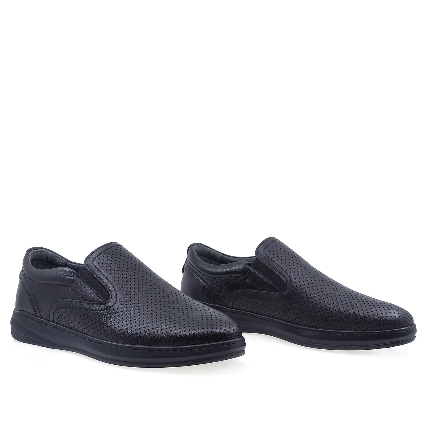 Pantofi barbati casual Goretti piele naturala B36-1668 negru