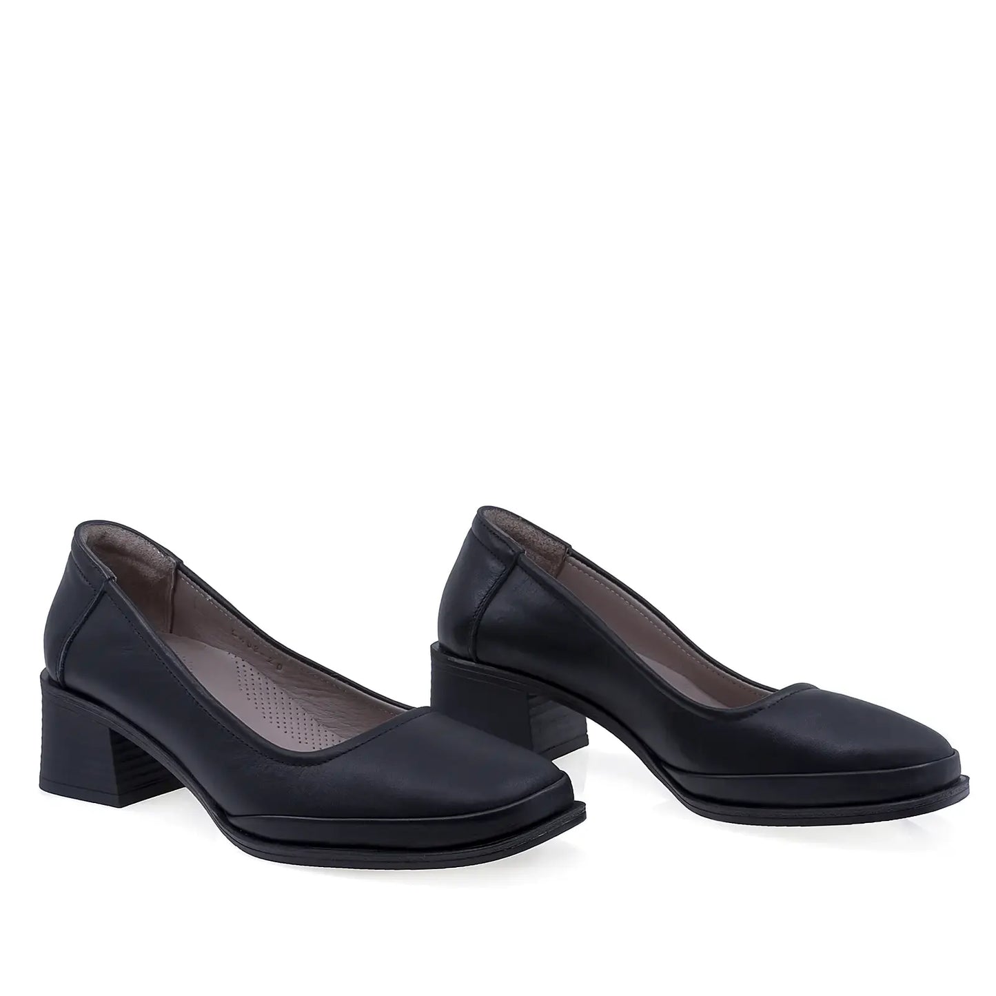 Pantofi dama casual Anna Viotti piele naturla D50-5403 negru