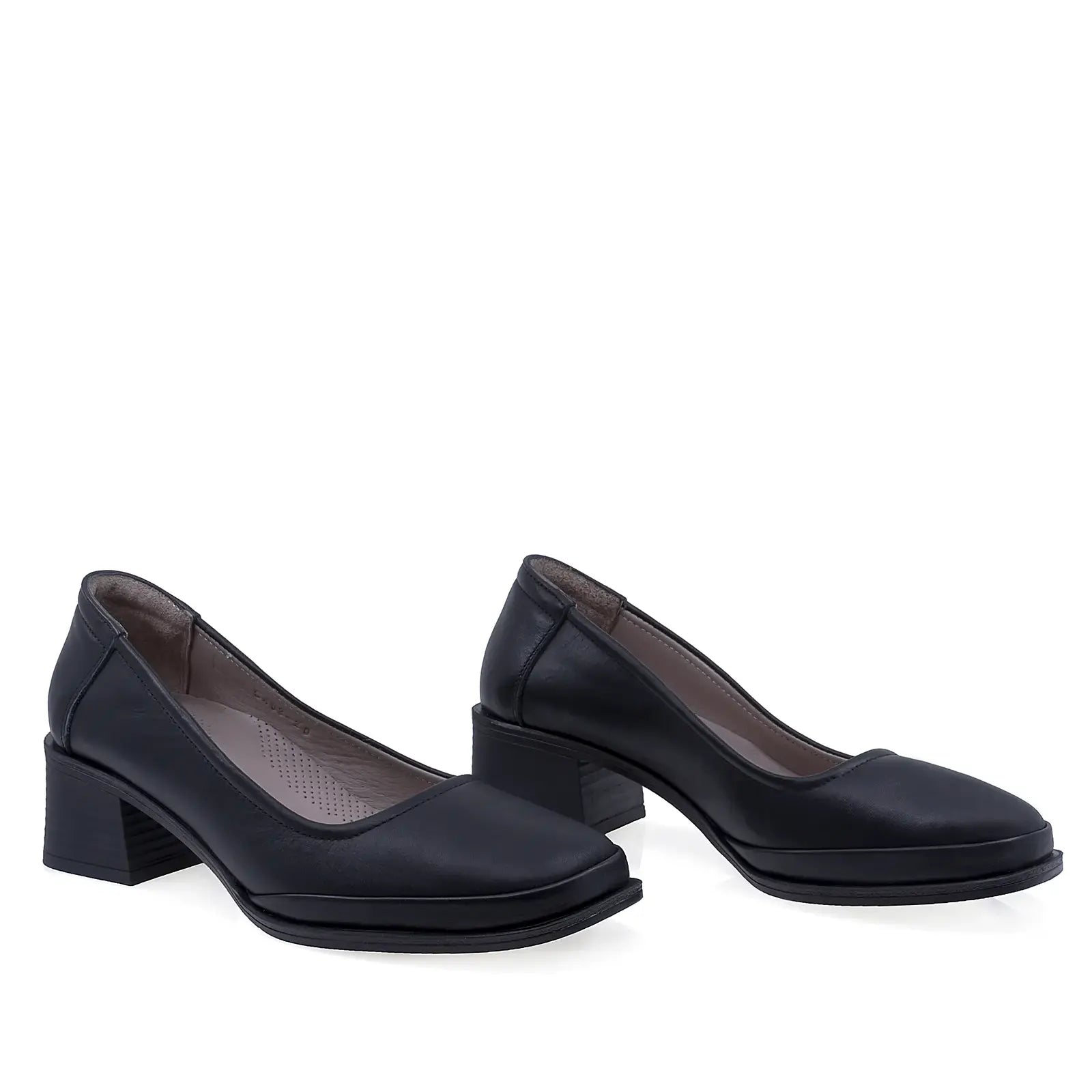 Pantofi dama casual Anna Viotti piele naturla D50-5403 negru