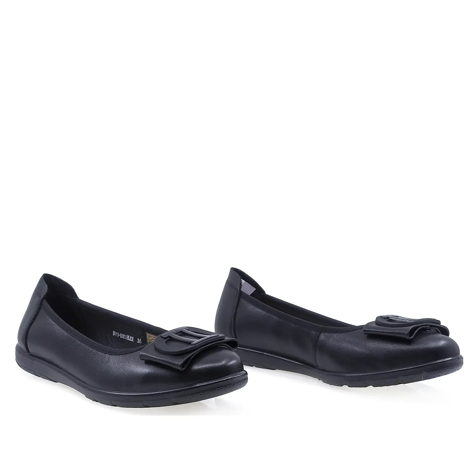 Pantofi Dama Casual Anna Viotti Piele naturala D111-80811 negru