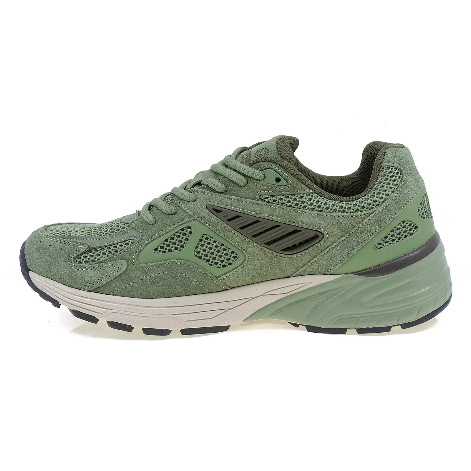 Pantofi barbati sport Goretti piele intoarsa B104-24M8671 verde