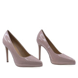 Pantofi dama eleganti Anna Viotti piele lacuita D105-12-1L roz