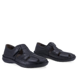 Pantofi barbati casual Goretti piele naturala B36-9991-107 negru