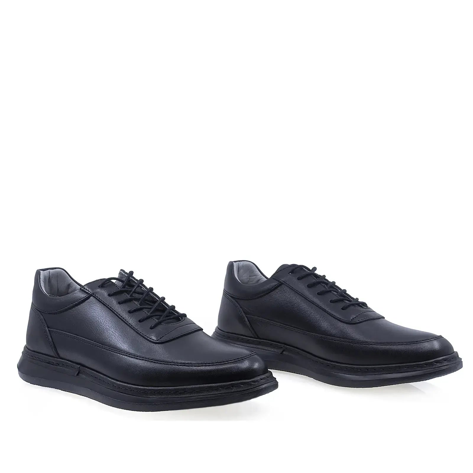 Pantofi barbati casual Goretti piele naturala B17-1015 negru