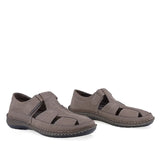 Pantofi barbati casual Goretti piele nabuc B36-9991-107 gri