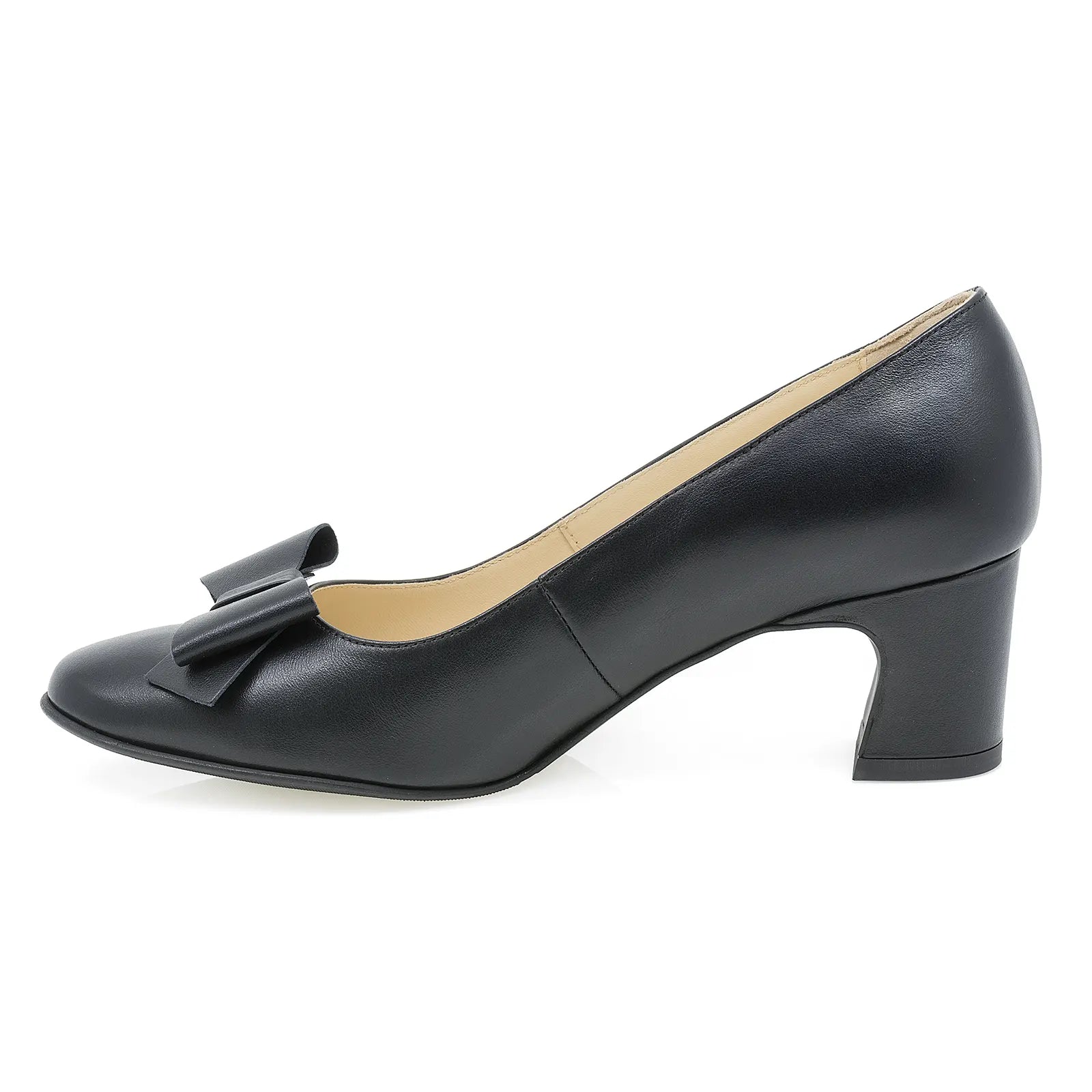 Pantofi dama Guban din piele naturala D3641 negru-2