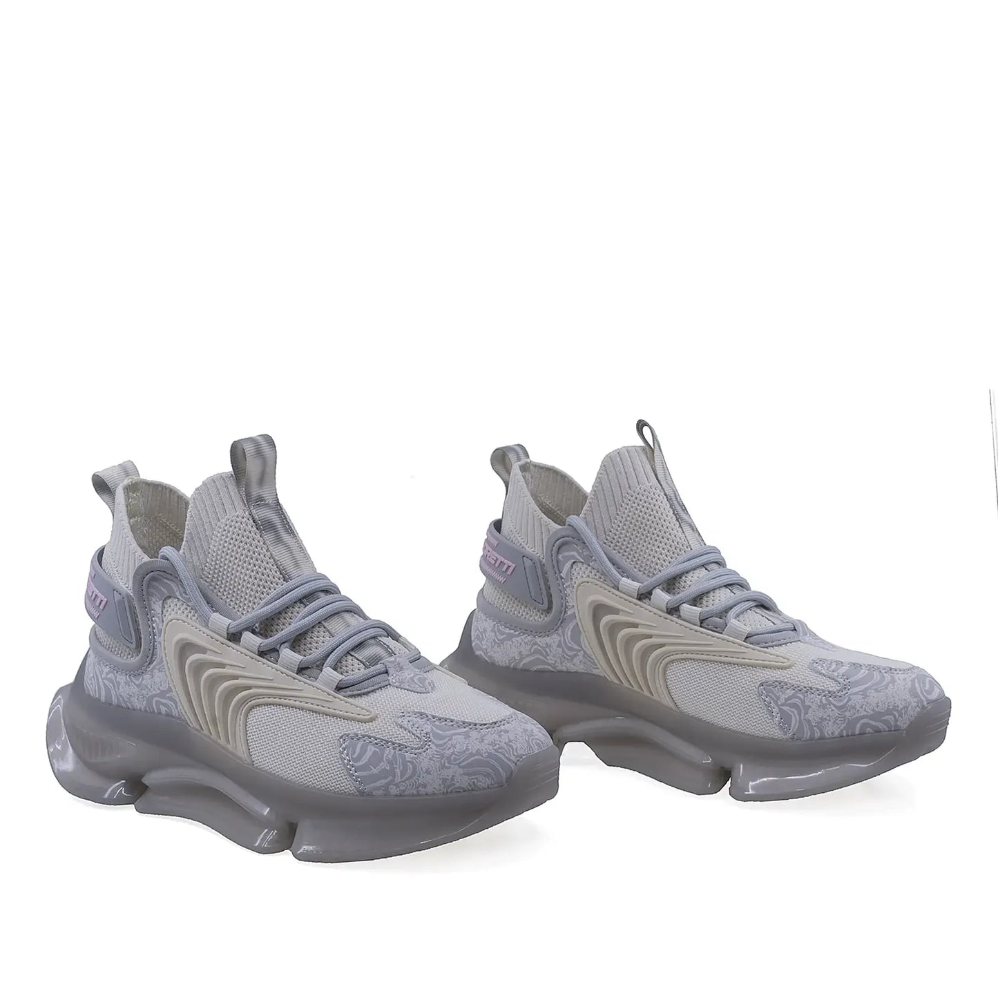 Pantofi dama sport Goretti poliuretan D100-CL31091 gri/bej