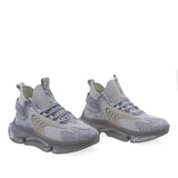 Pantofi dama sport Goretti poliuretan D100-CL31091 gri/bej