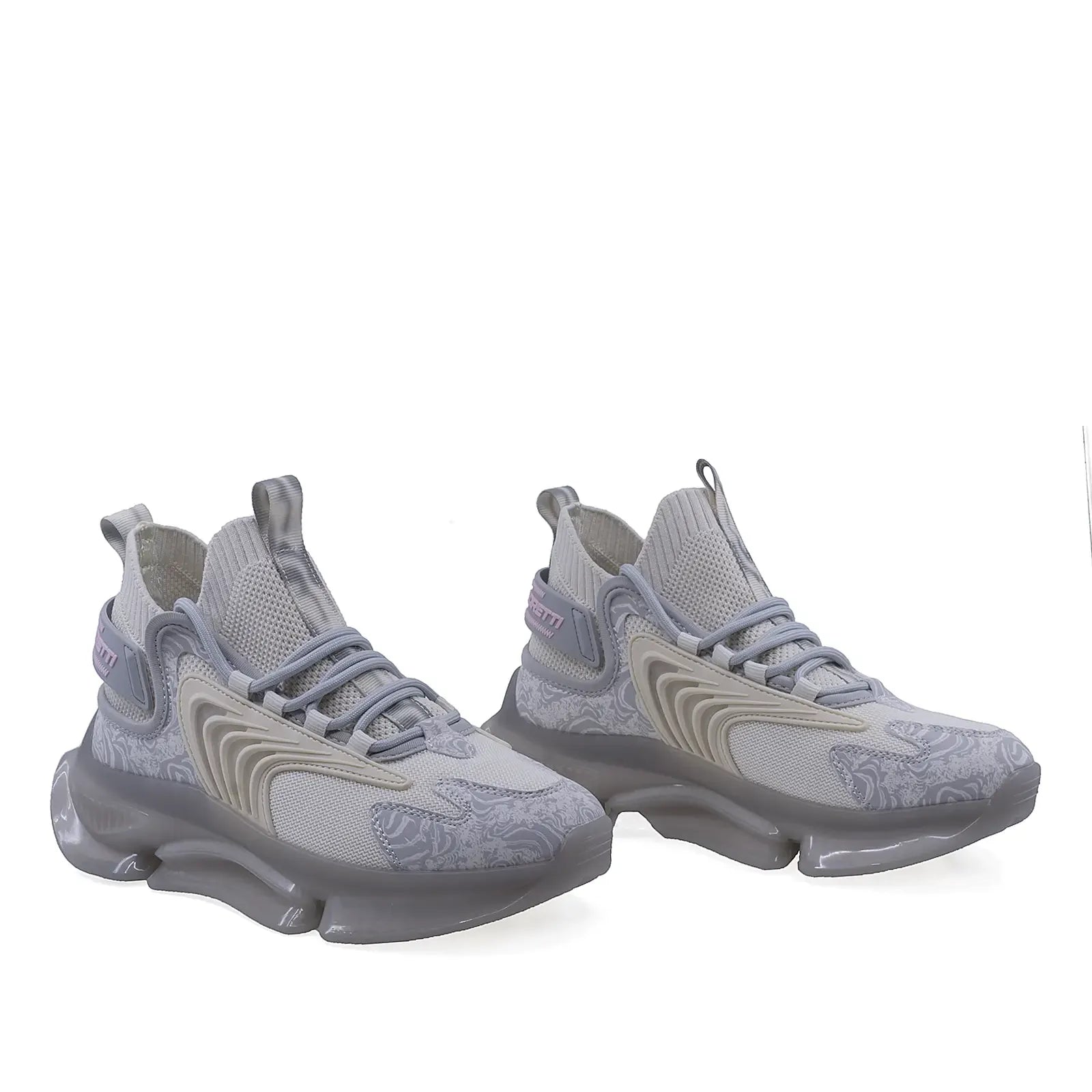 Pantofi dama sport Goretti poliuretan D100-CL31091 gri/bej
