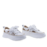 Pantofi dama casual Anna Viotti piele naturala D106-21 alb