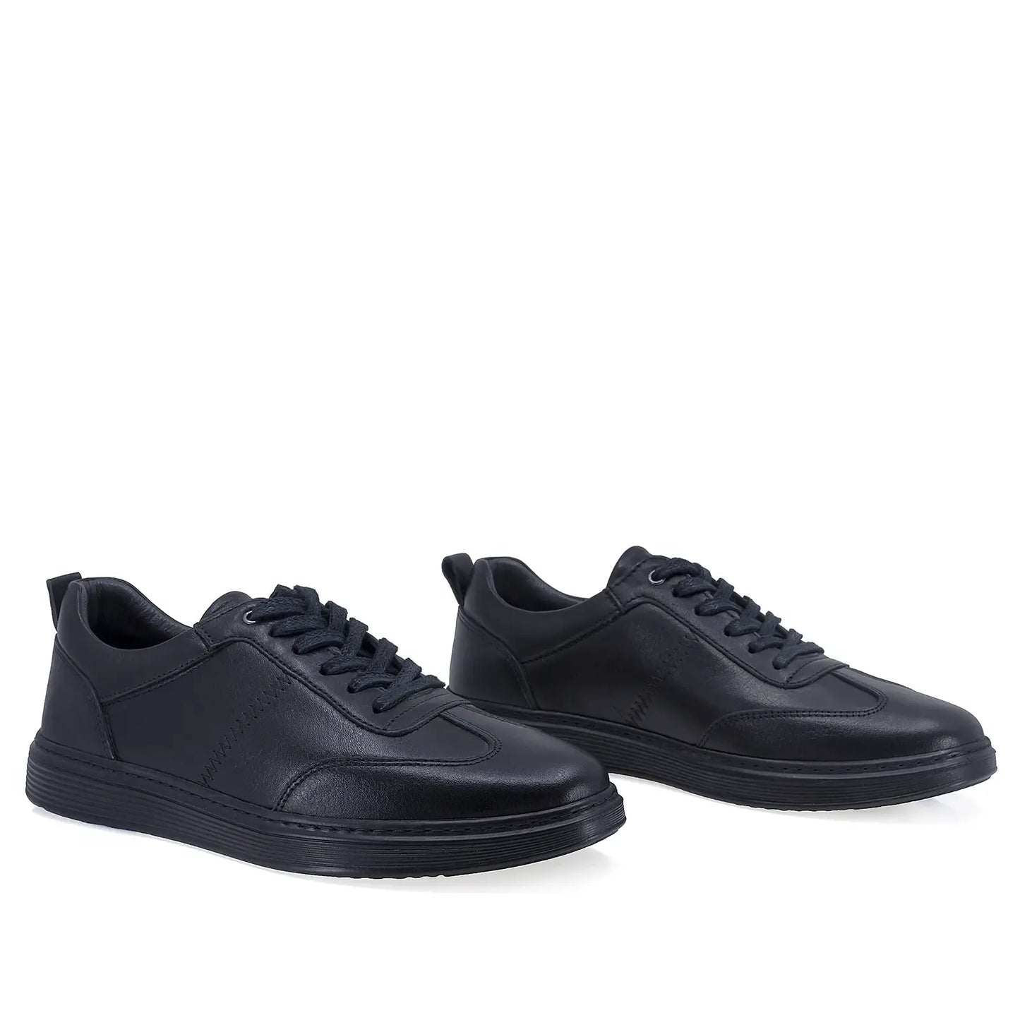 Pantofi barbati casual Goretti piele naturala B17-078 negru