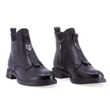 Ghete dama casual Sole piele naturala 08 maro