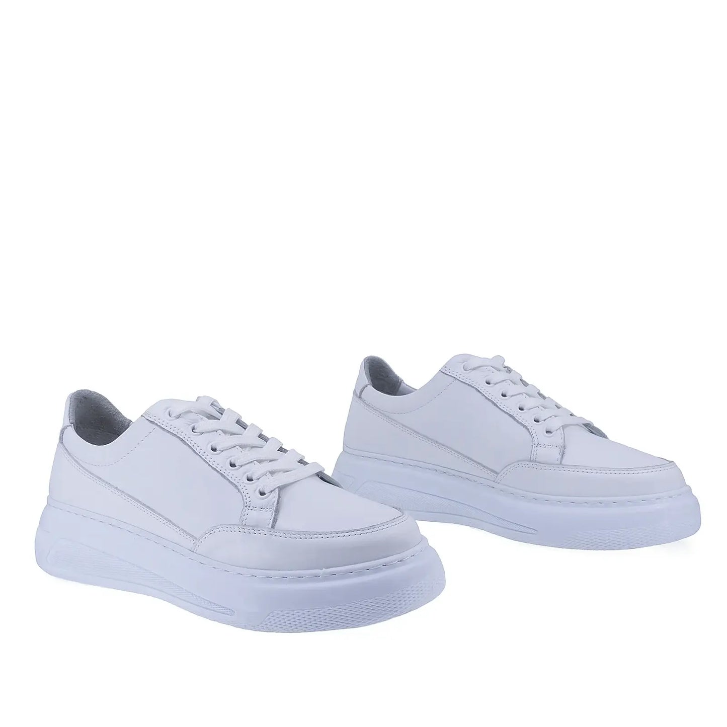 Pantofi Dama Casual Anna Viotti Piele naturala D16-410 alb