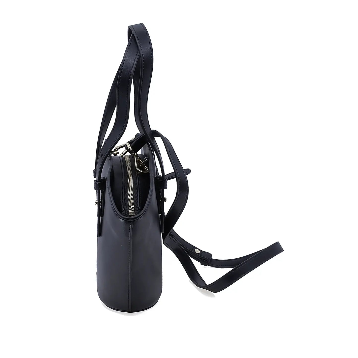 Geantă damă Anna Viotti piele naturala CS7489A005 neagra