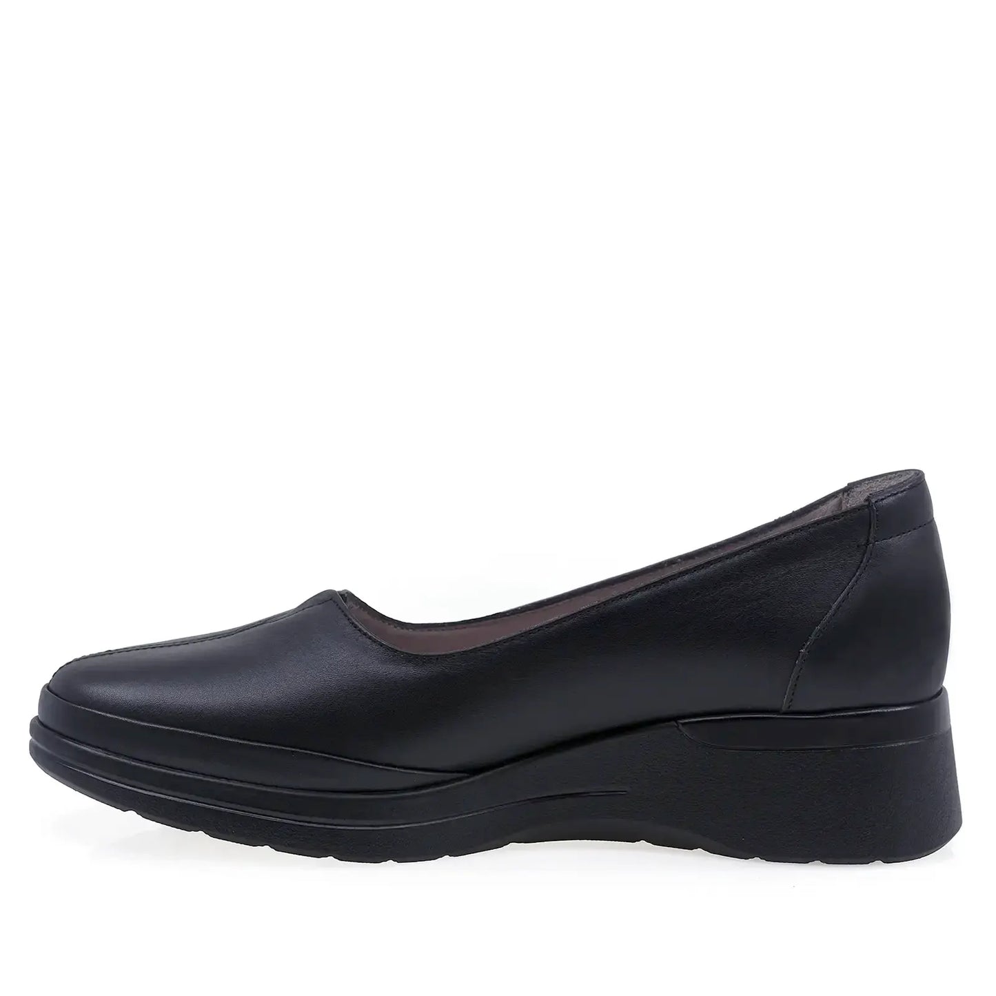 Pantofi Dama Casual Anna Viotti Piele naturala  D50-5781 Negru