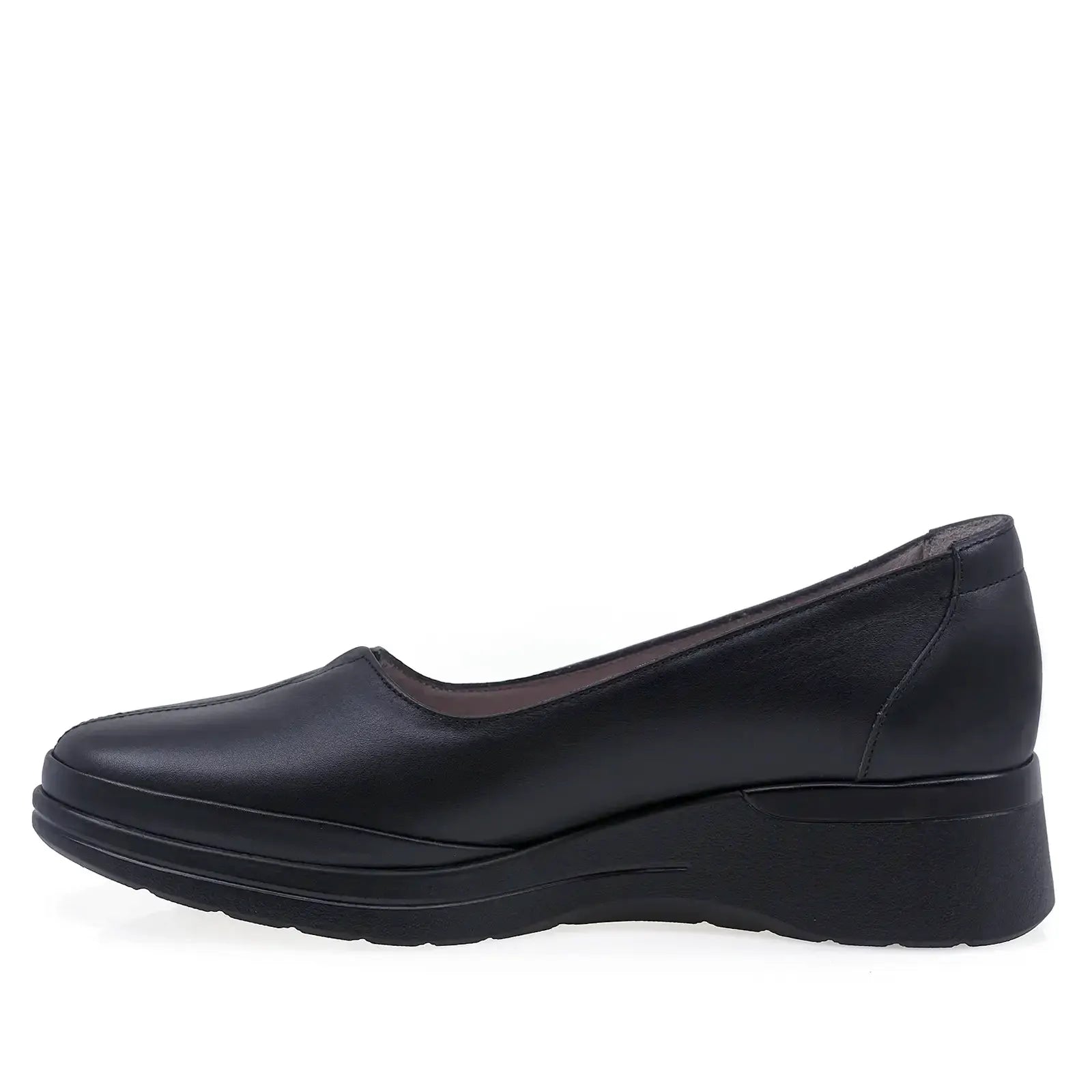 Pantofi Dama Casual Anna Viotti Piele naturala  D50-5781 Negru
