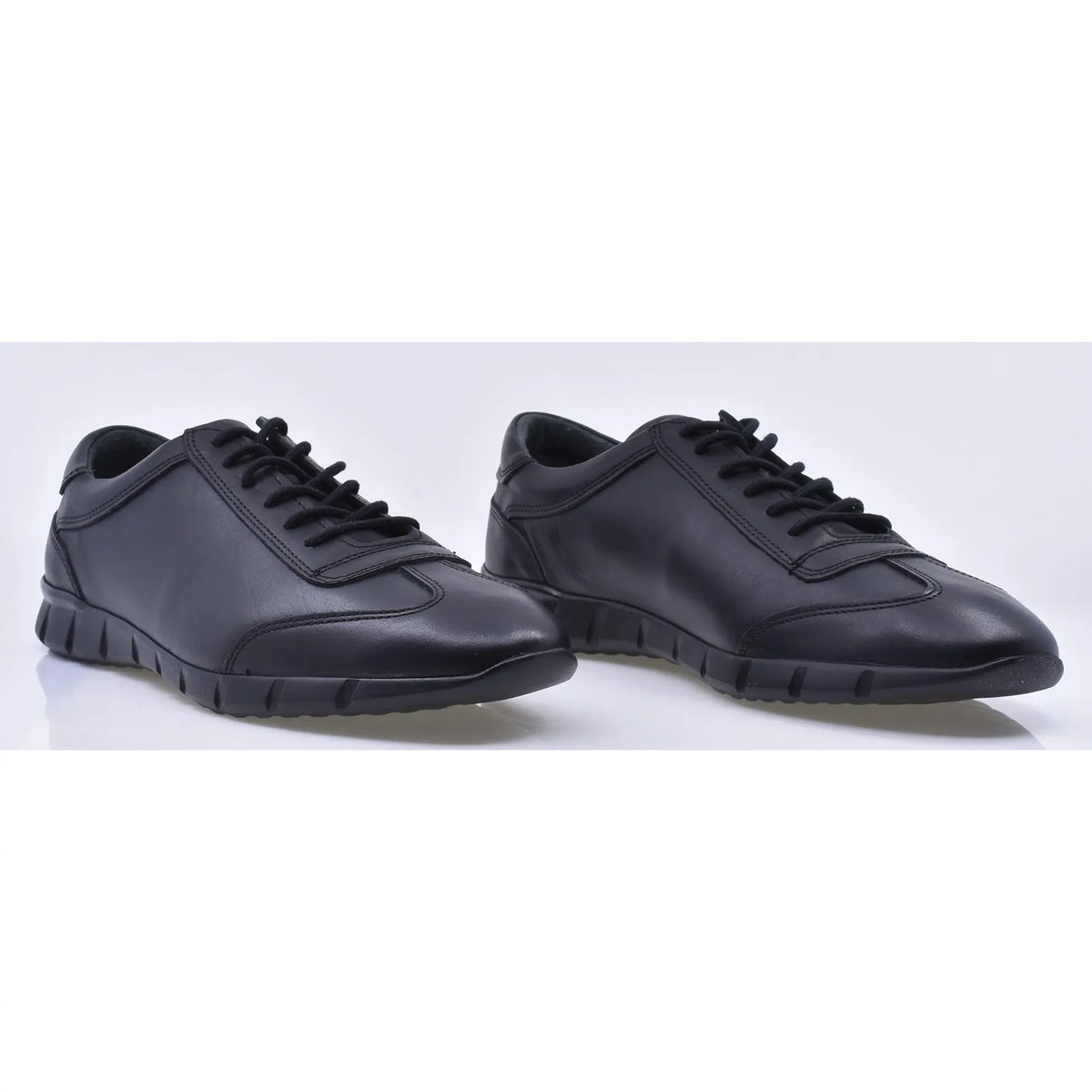 Pantofi barbati casual Goretti piele naturala B24-1503 negri