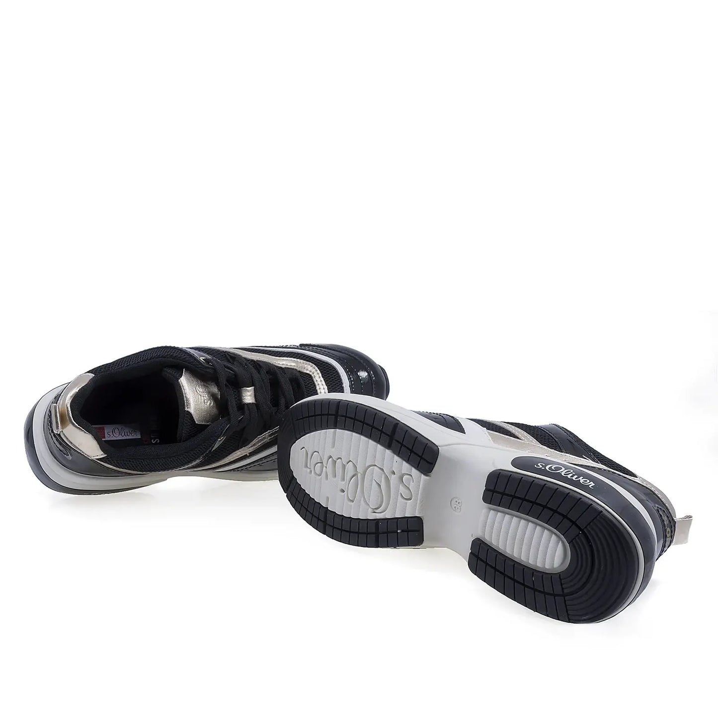 Pantofi dama sport S.Oliver poliuretan 7972 negri