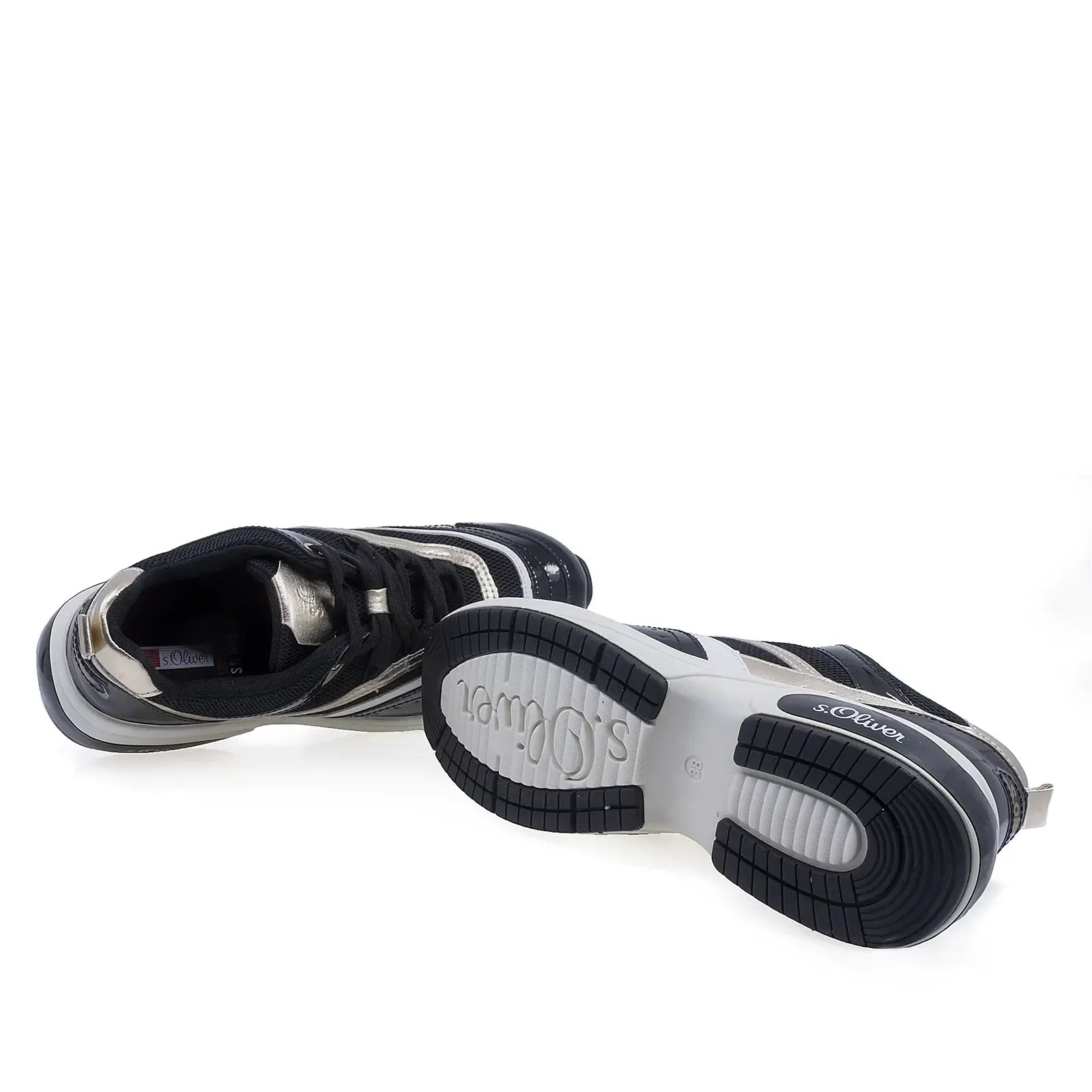Pantofi dama sport S.Oliver poliuretan 7972 negri