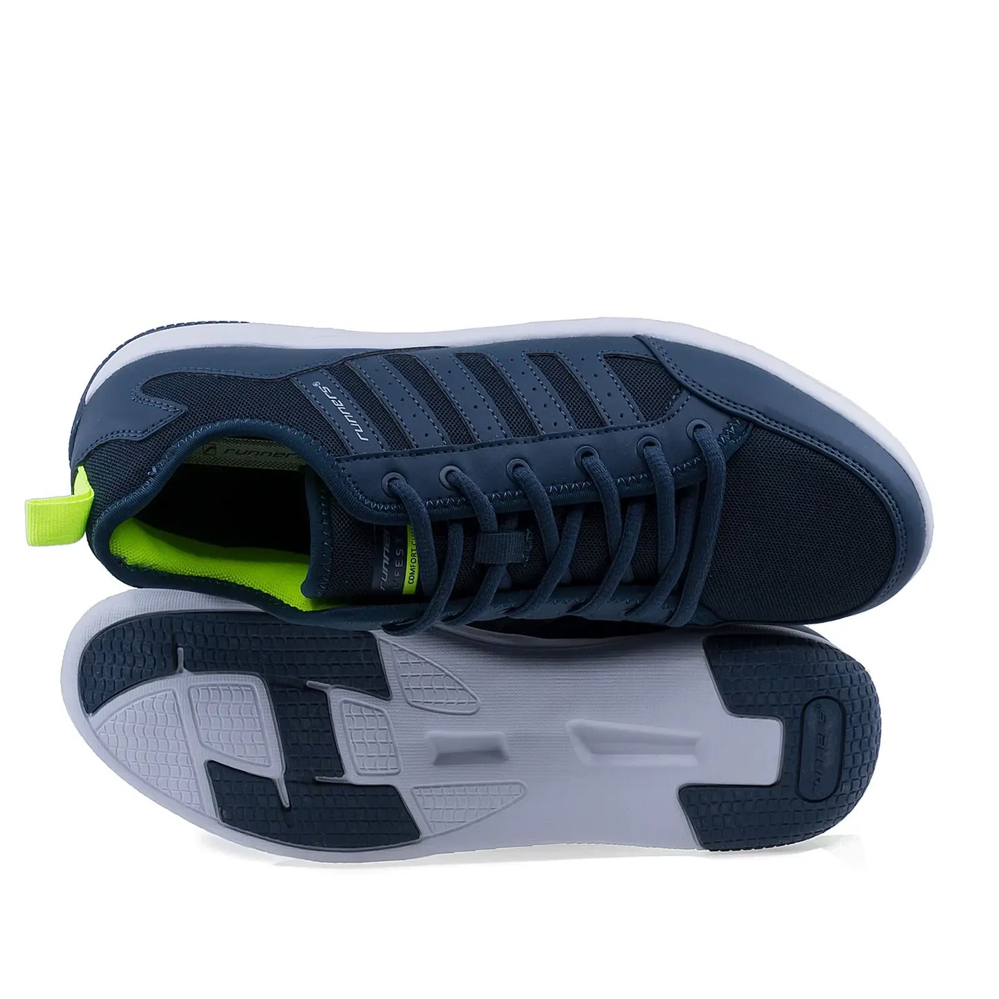 Pantofi Barbati sport poliuretan 191-3183 albastri