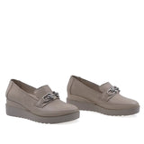 Pantofi Dama Casual Anna Viotti Piele naturala D22-S444 bej