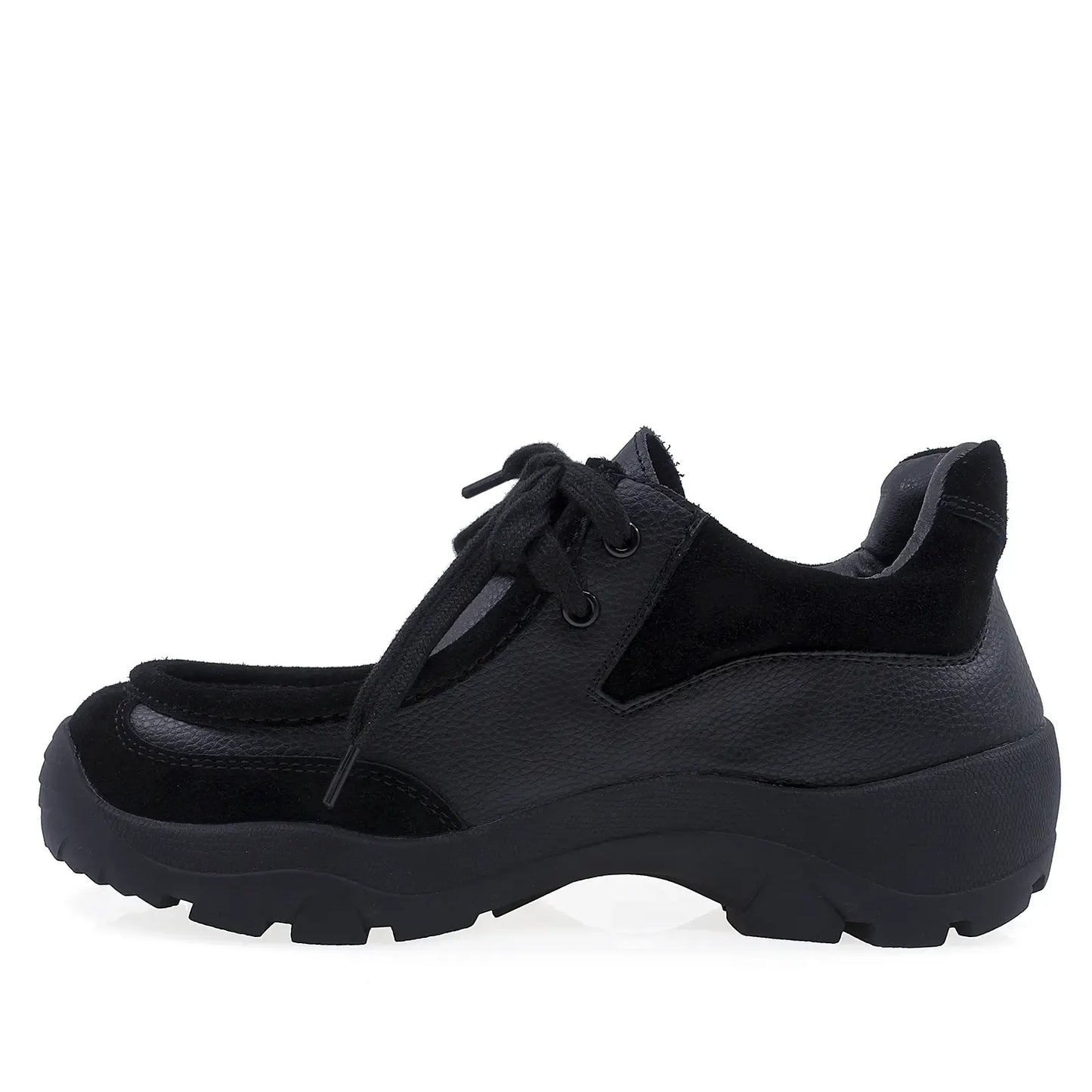 Pantofi Dama Casual Anna Viotti Piele naturala D105-M261 Negru