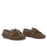 Pantofi Dama Casual Anna Viotti Piele intoarsa D116-2657-11R camel