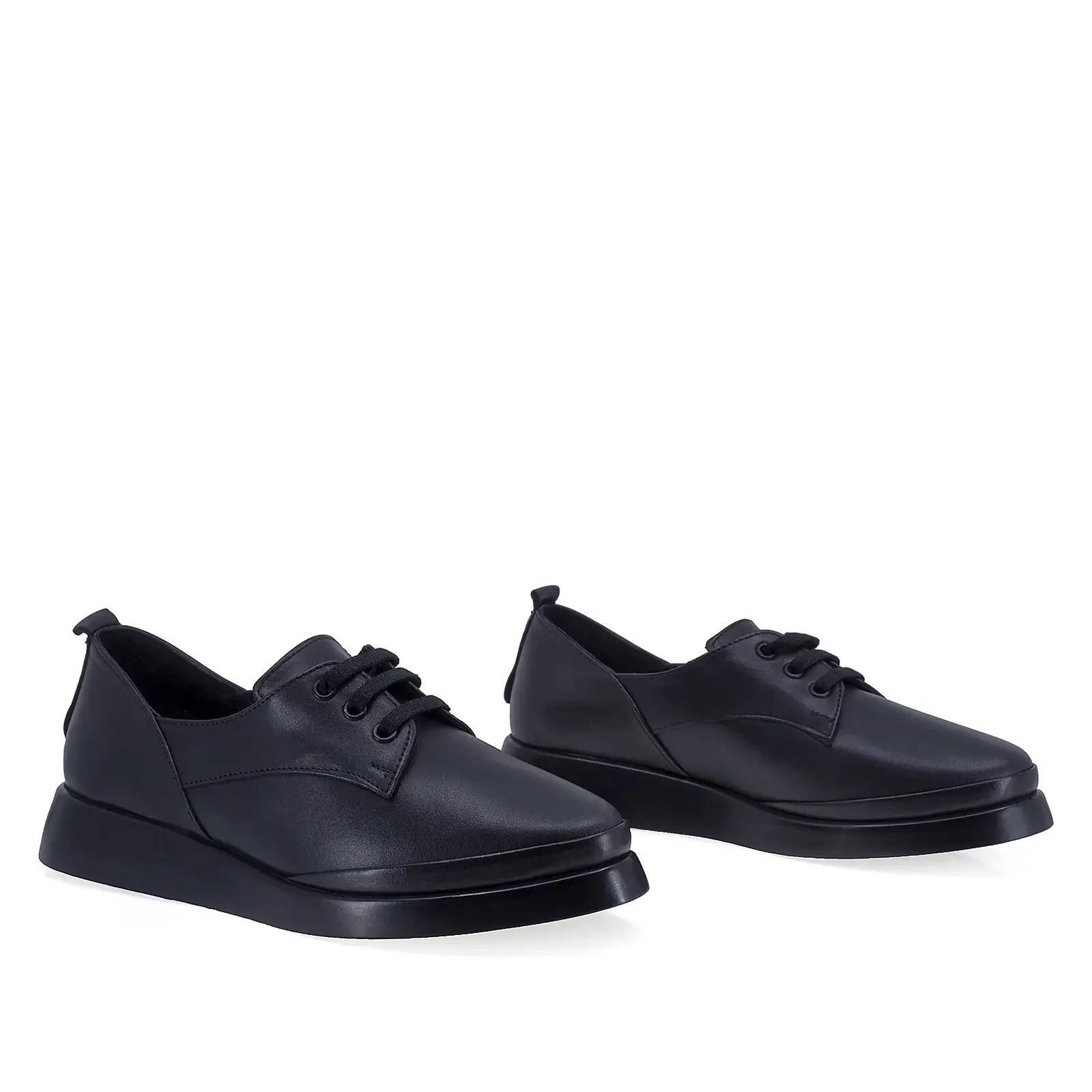 Pantofi Dama Casual Anna Viotti Piele naturala D52-K60 negru