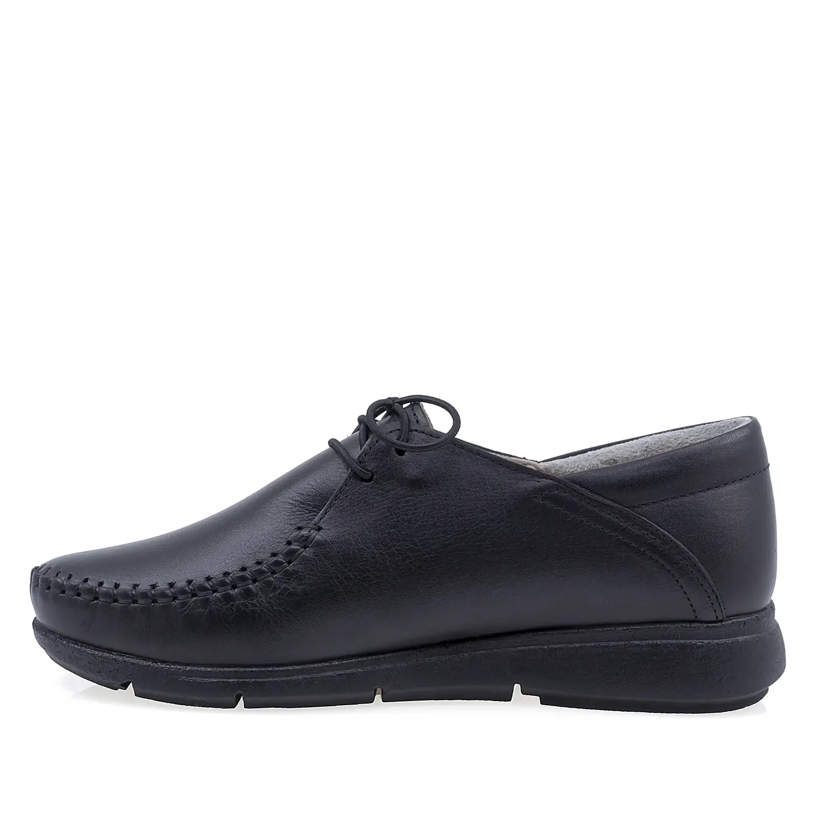 Pantofi Dama Casual Anna Viotti Piele naturala D25-42064 Negru