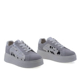 Pantofi dama casual Anna Viotti piele intoarsa, D116-302-01, gri