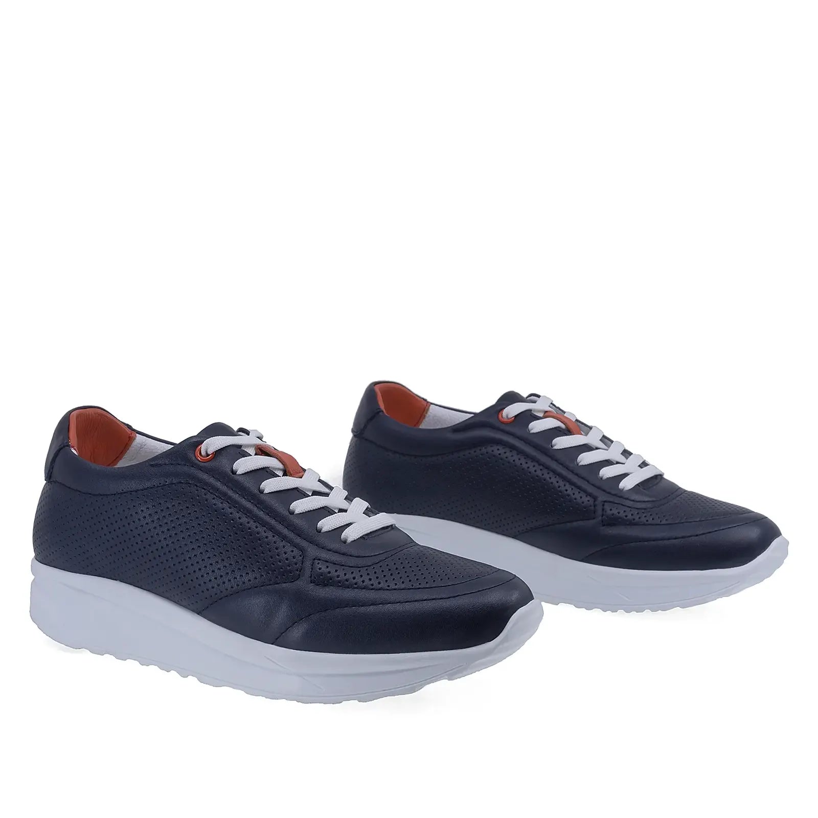 Pantofi Dama Casual Anna Viotti Piele naturala D16-1921 bleumarin