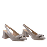 Pantofi dama eleganti Anna Viotti piele lacuita D105-5533-161 bej