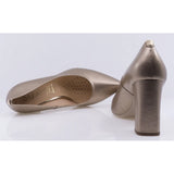 Pantofi dama eleganti Sala piele naturala 9933 aurii