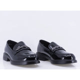 Pantofi dama casual Anna Viotti piele lacuita D111-6193 negri