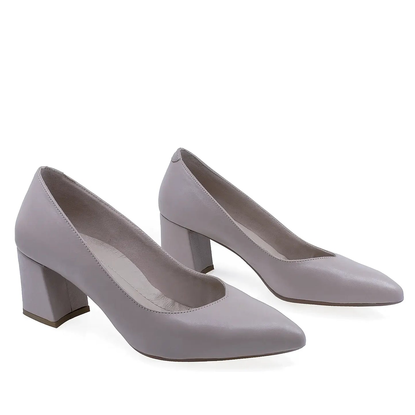 Pantofi dama eleganti Anna Viotti piele naturala D34-24170 gri